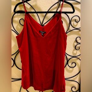 Express Downtown Velvet Cami Size Large